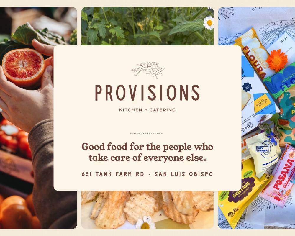 Provisions Kitchen+Catering. 651 Tank Farm Rd, San Luis Obispo